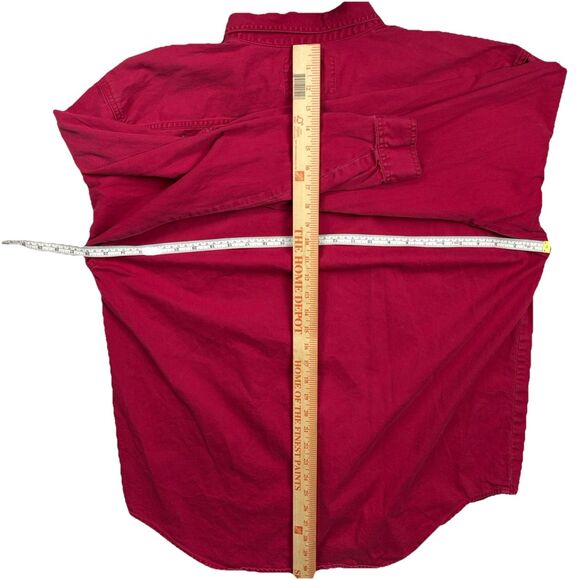 Vintage 90s Levi’s Red Tab XL Denim Shacket Oversized Rodeo Western Shirt USA - Picture 9 of 9